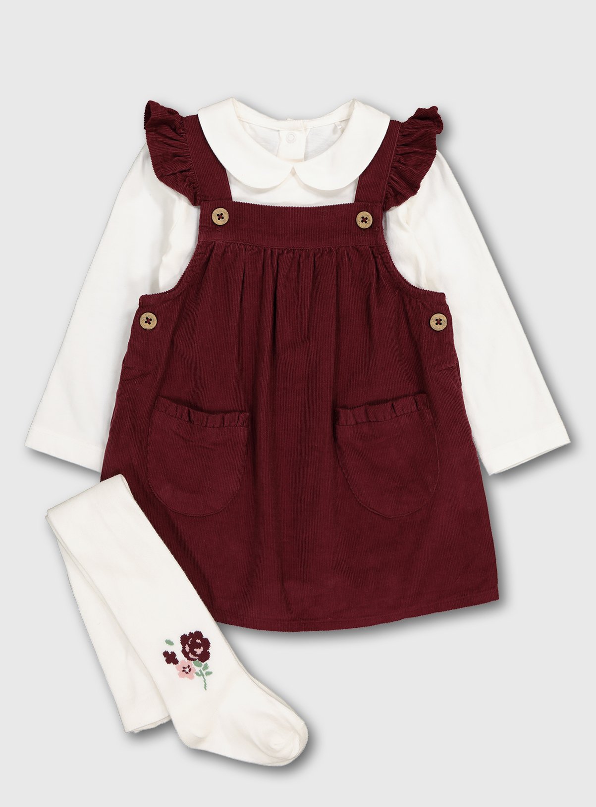 sainsbury's baby girl dresses